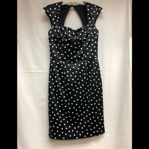 White House Black Market Polka Dot Dress